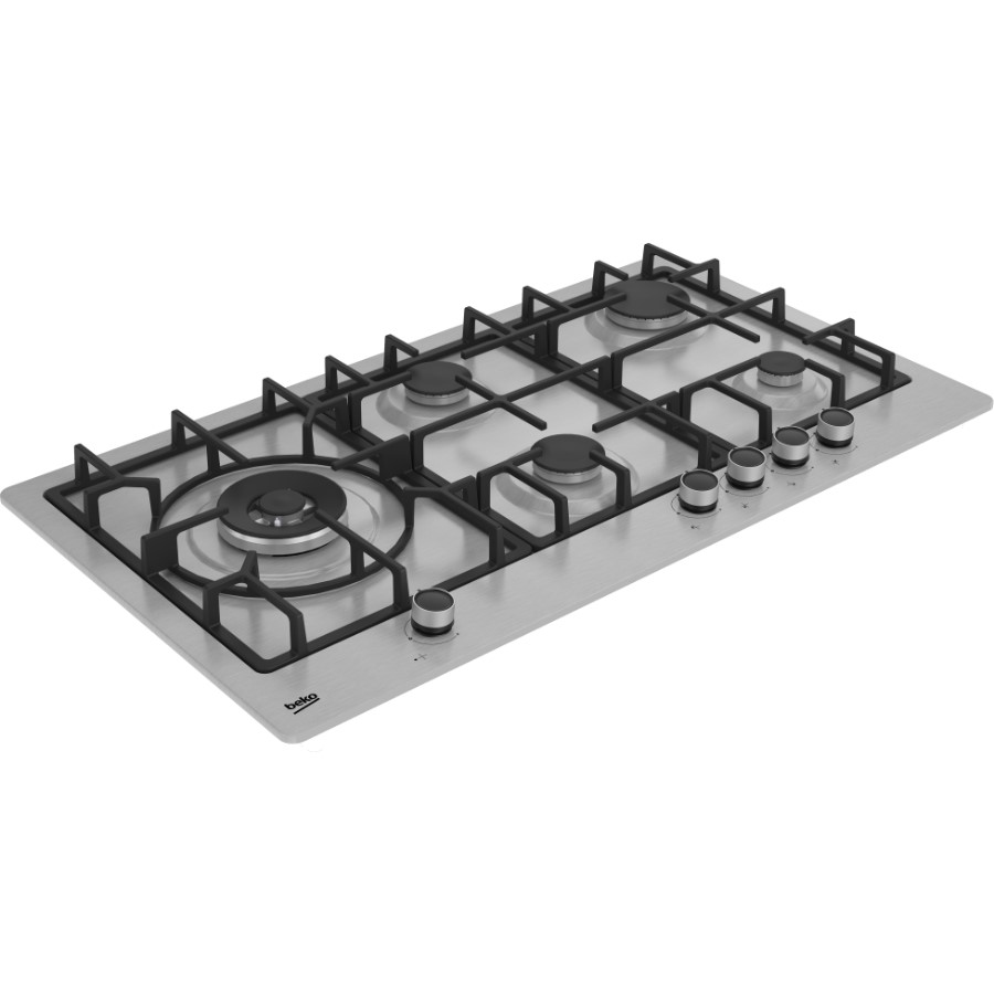 additioanl image for  Beko Hob Gas 4 Burners & 1 Wok 90 cm 