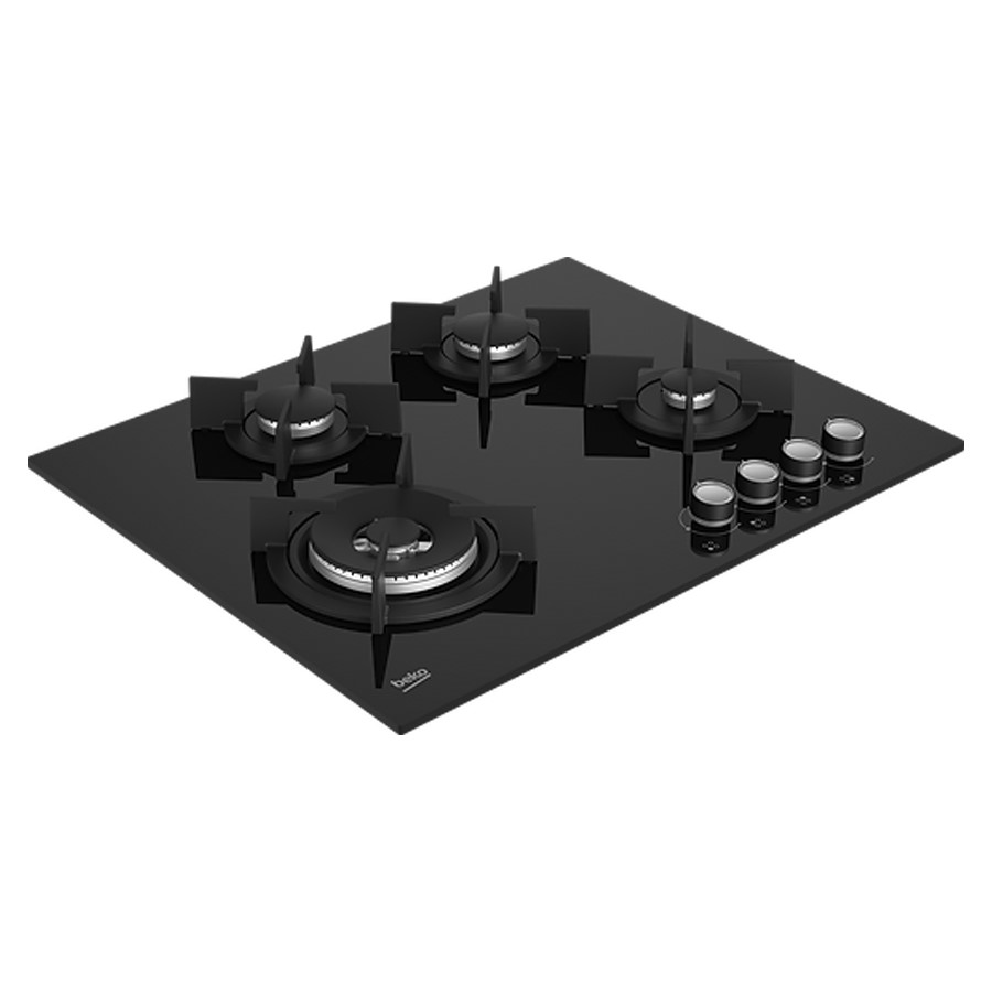 additioanl image for  Beko Hob Gas 4 Burners Black 65 cm 