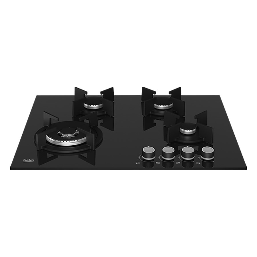 additioanl image for  Beko Hob Gas 4 Burners Black 65 cm 