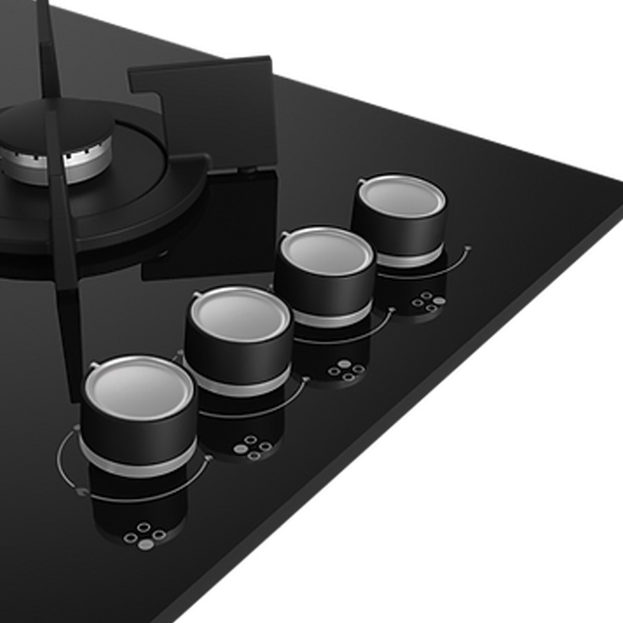 additioanl image for  Beko Hob Gas 4 Burners Black 65 cm 