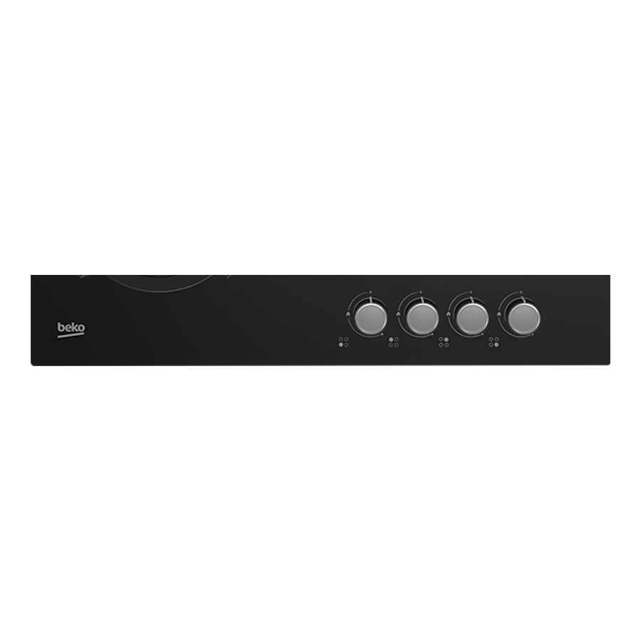 additioanl image for  Beko Hob Gas 4 Burners Black 65 cm 