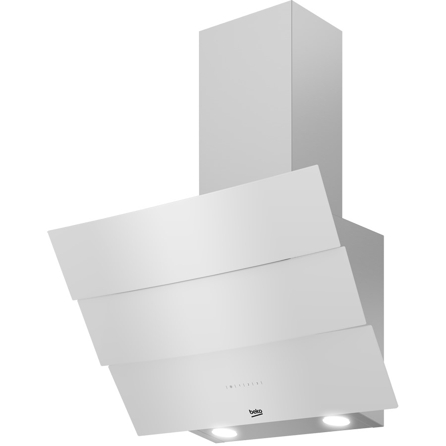 additioanl image for  Beko Hood Slanting Crystal White 