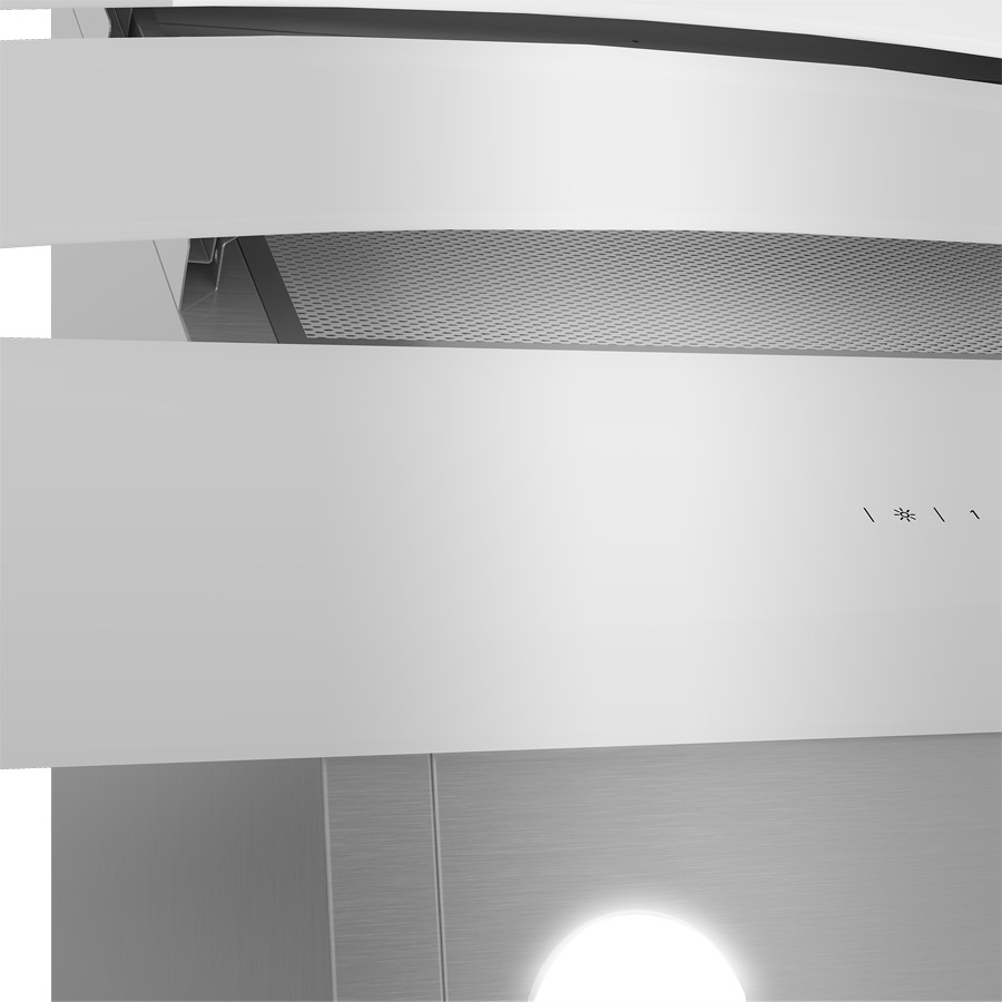 additioanl image for  Beko Hood Slanting Crystal White 