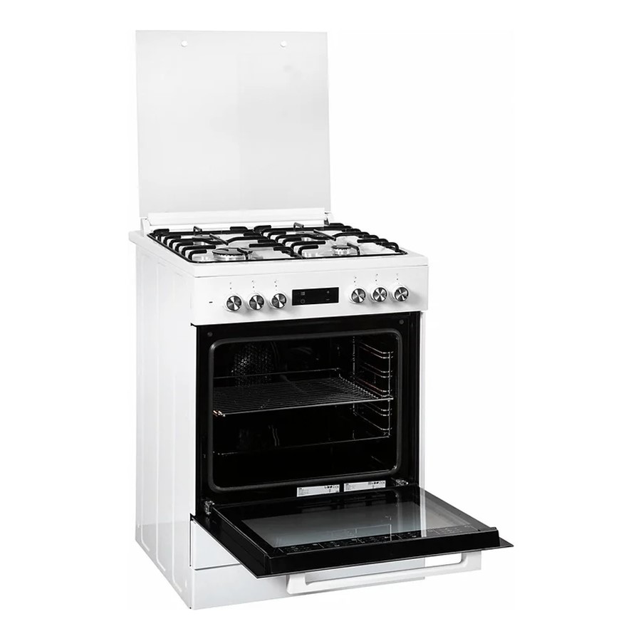 additioanl image for  Beko Cooker Dual Fuel White 