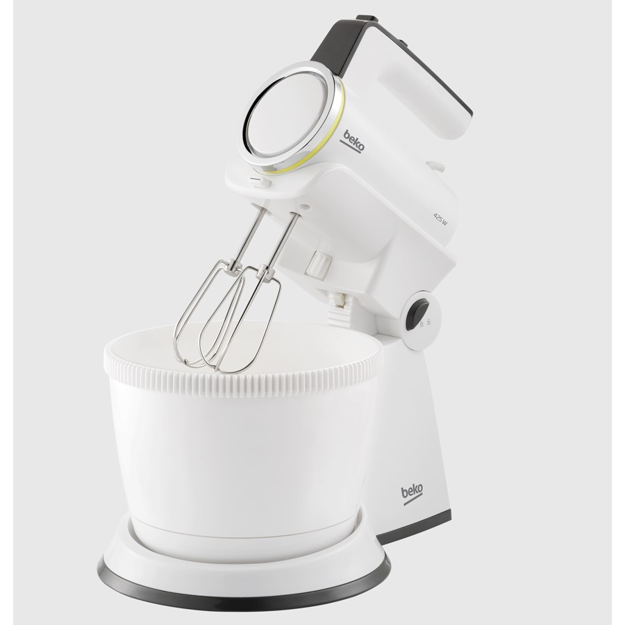 additioanl image for  Beko Hand Mixer White 4 Speed Turbo 