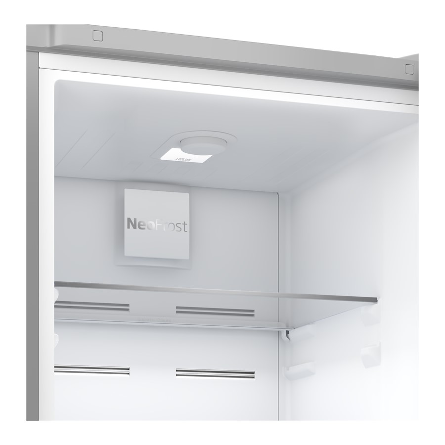additioanl image for  Beko Fridge Freezer No Frost S/Steel 