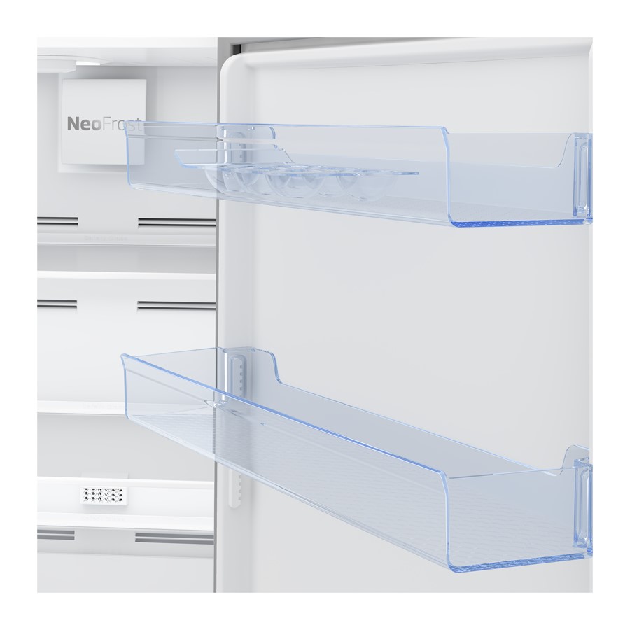 additioanl image for  Beko Fridge Freezer No Frost S/Steel 