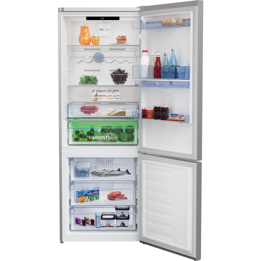 additioanl image for  Beko Fridge Freezer No Frost Inox 