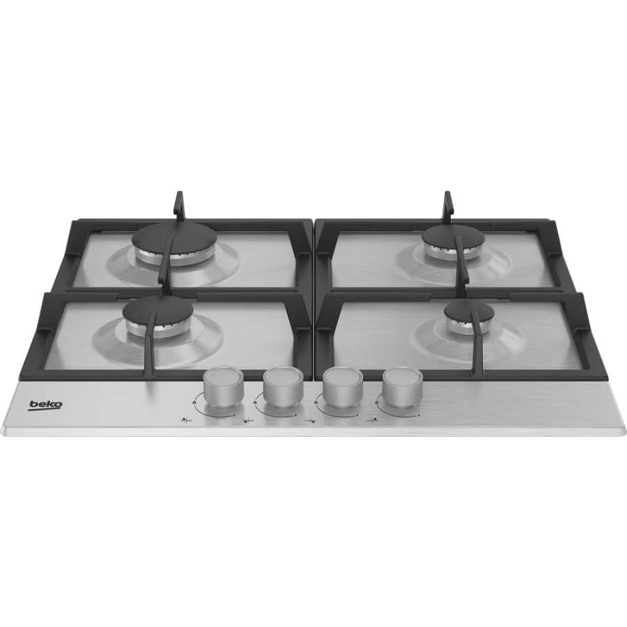additioanl image for  Beko Hob Gas 4 Burners Silver 