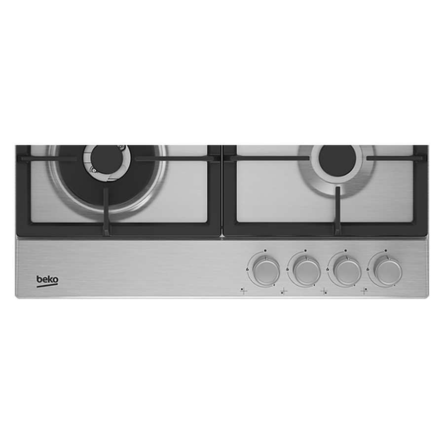 additioanl image for  Beko Hob Gas 4 Burners Silver 