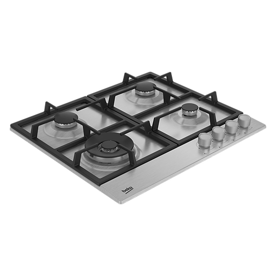 additioanl image for  Beko Hob Gas 4 Burners Silver 