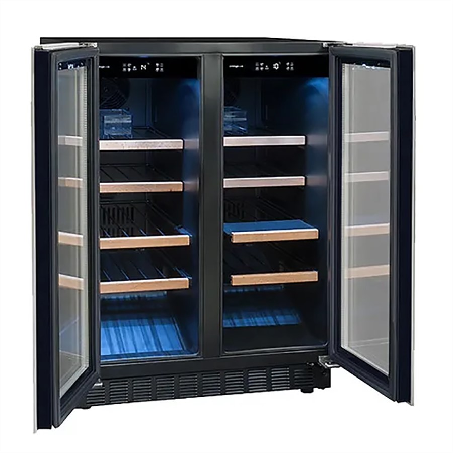 additioanl image for  Avintage Wine Cooler Dual S/S 41 Bottles 