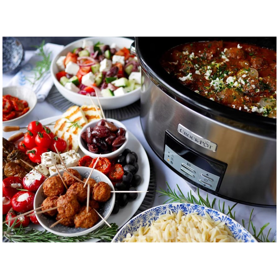 additioanl image for  Crockpot Slow Cooker 7.5L Silver 