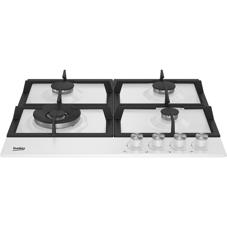 additioanl image for  Beko Hob Gas 4 Burners White 