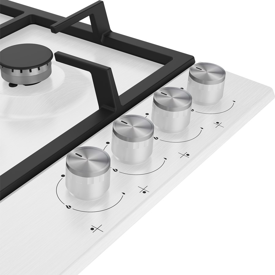 additioanl image for  Beko Hob Gas 4 Burners White 