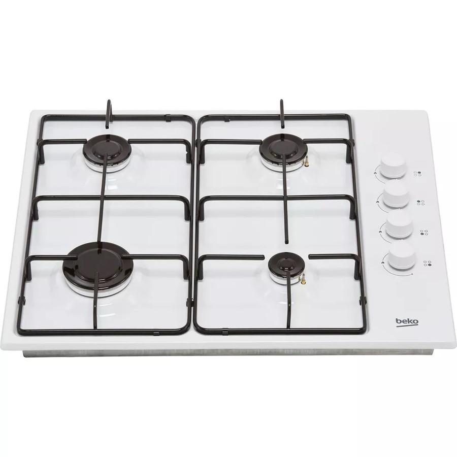 additioanl image for  Beko Hob Gas 4 Burners White 