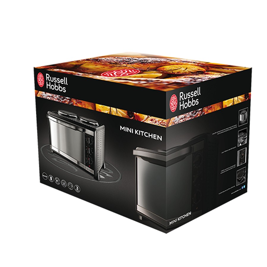 additioanl image for  Russell Hobbs Mini Kitchen Black 30lts. 