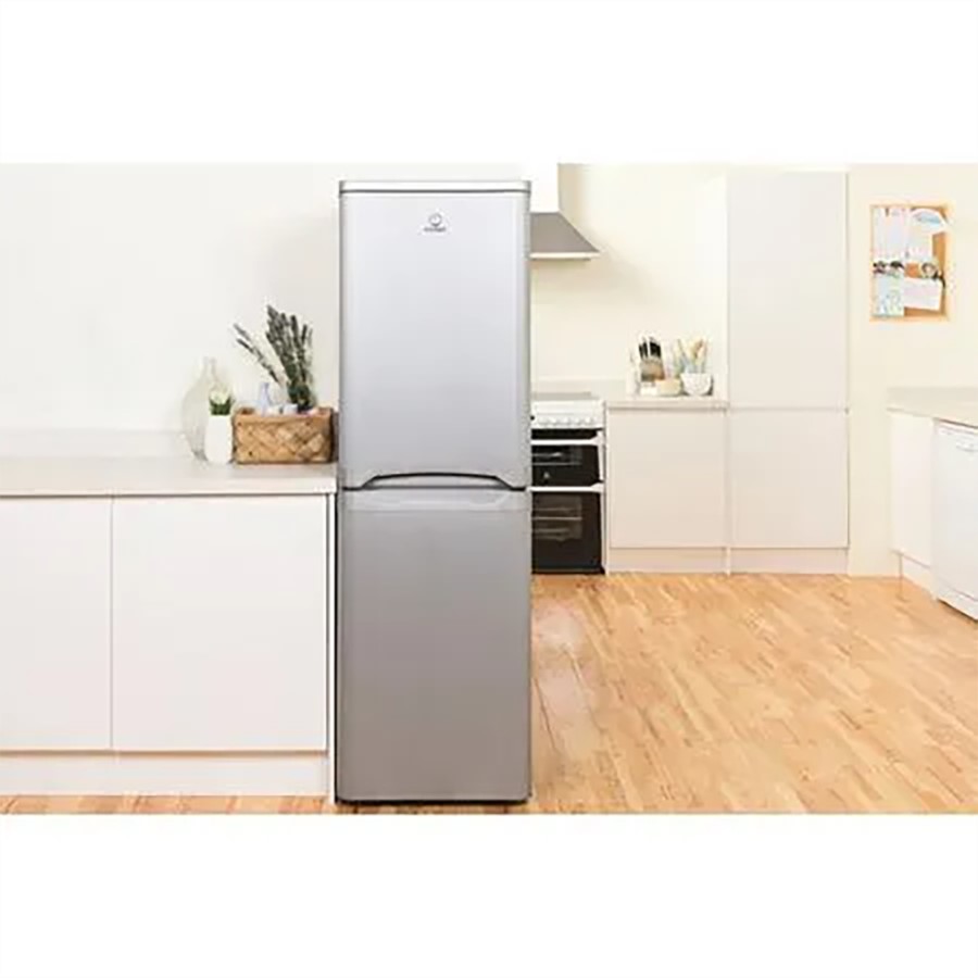 additioanl image for  Indesit Fridge Freezer Silver 174 x 55cm 