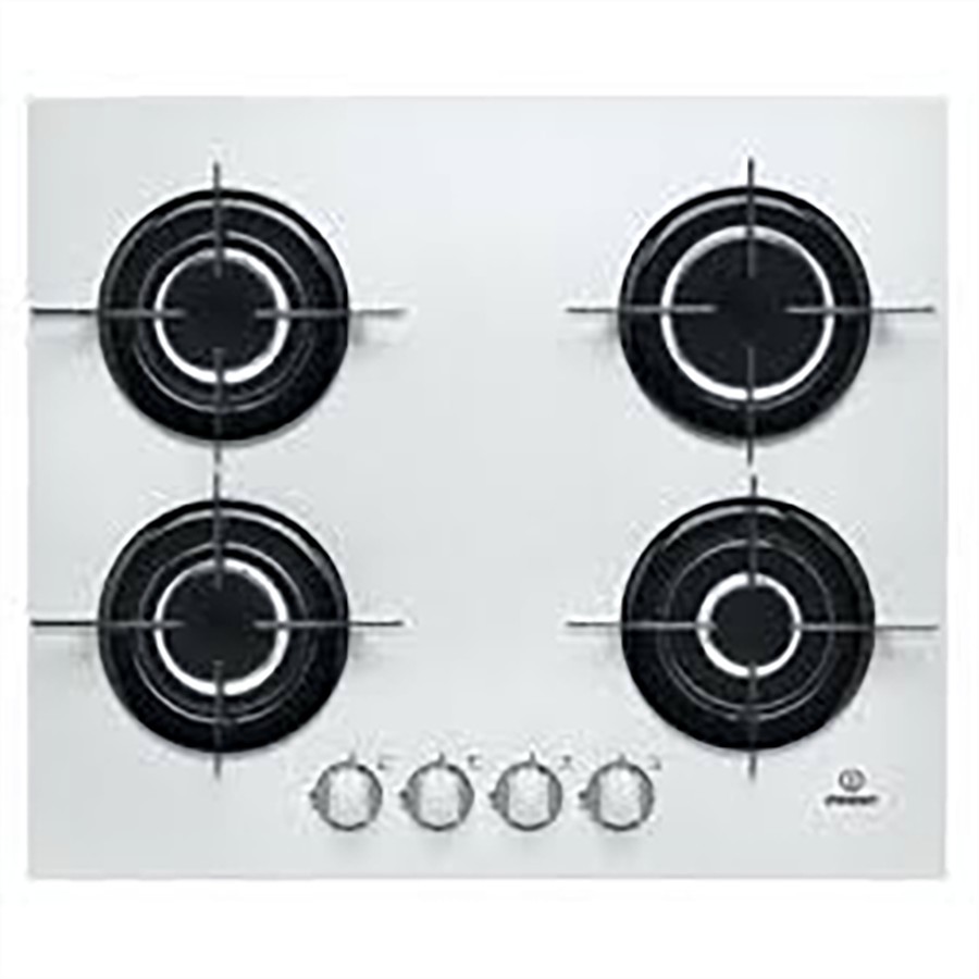 additioanl image for  Indesit Hob Gas 4 Burner Glass White 