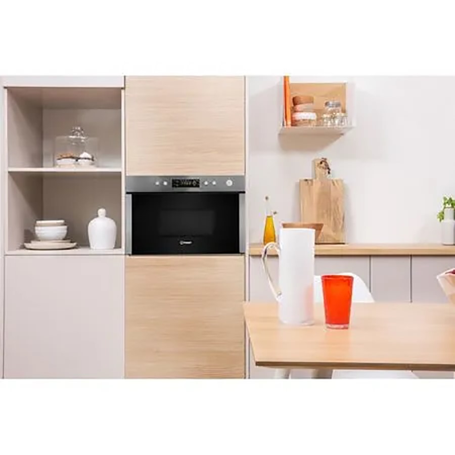 additioanl image for  Indesit Built-In Microwave+Grill 22 Ltr 