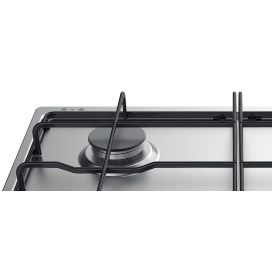 additioanl image for  Indesit Hob Gas 4 Burner Stainless Steel 