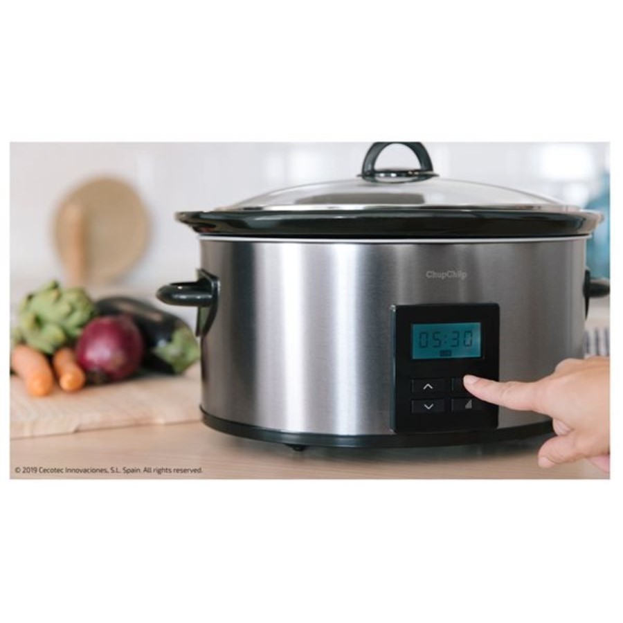 additioanl image for  Cecotec Slow Cooker ChupChup 5.5Ltr Blk 