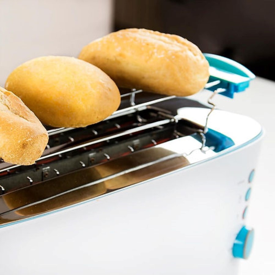 additioanl image for  Cecotec Toaster 2 Long Slice White/Blue 