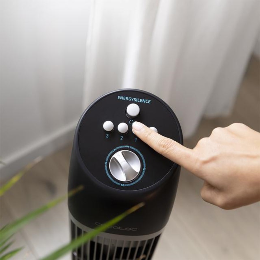 additioanl image for  Cecotec Fan Tower Energy Silence Black 