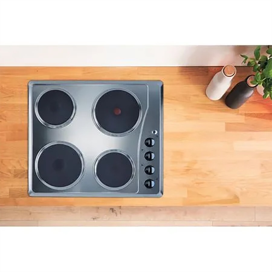 additioanl image for  Indesit Hob 4 Hotplates Stainless Steel 