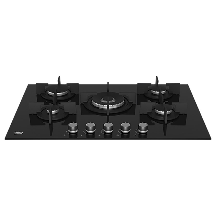 additioanl image for  Beko Hob Gas 5 Burners Black 
