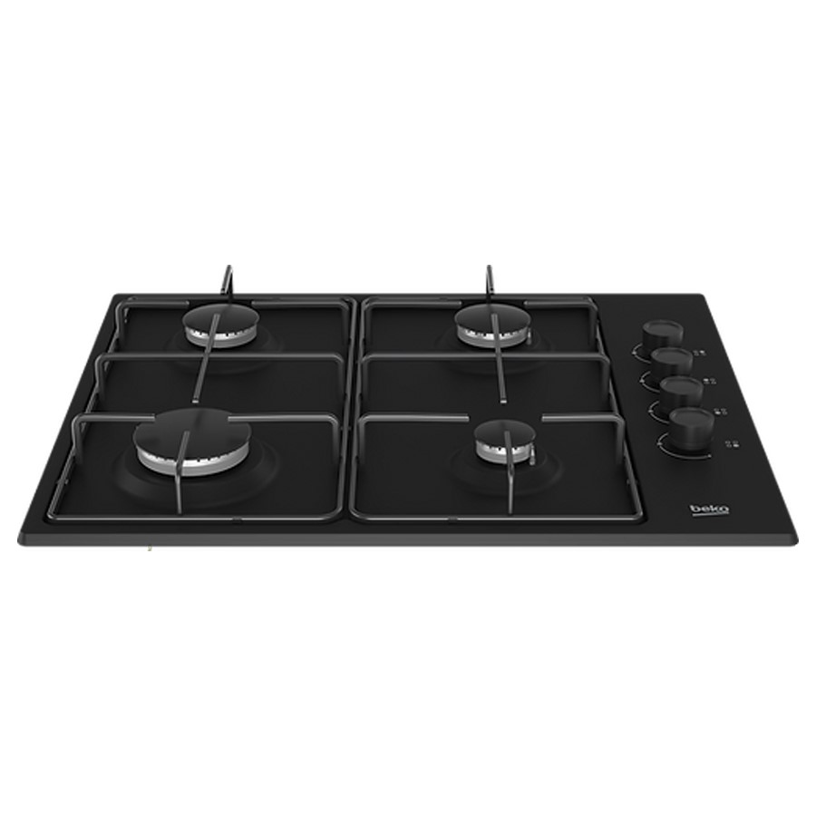 additioanl image for  Beko Hob Gas 4 Burner Black 61 cm 