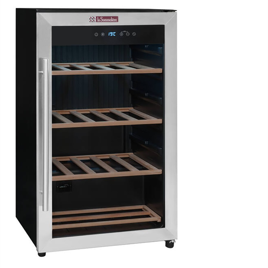 additioanl image for  Sommeliere Wine Cooler 34 Bottle S/Steel 