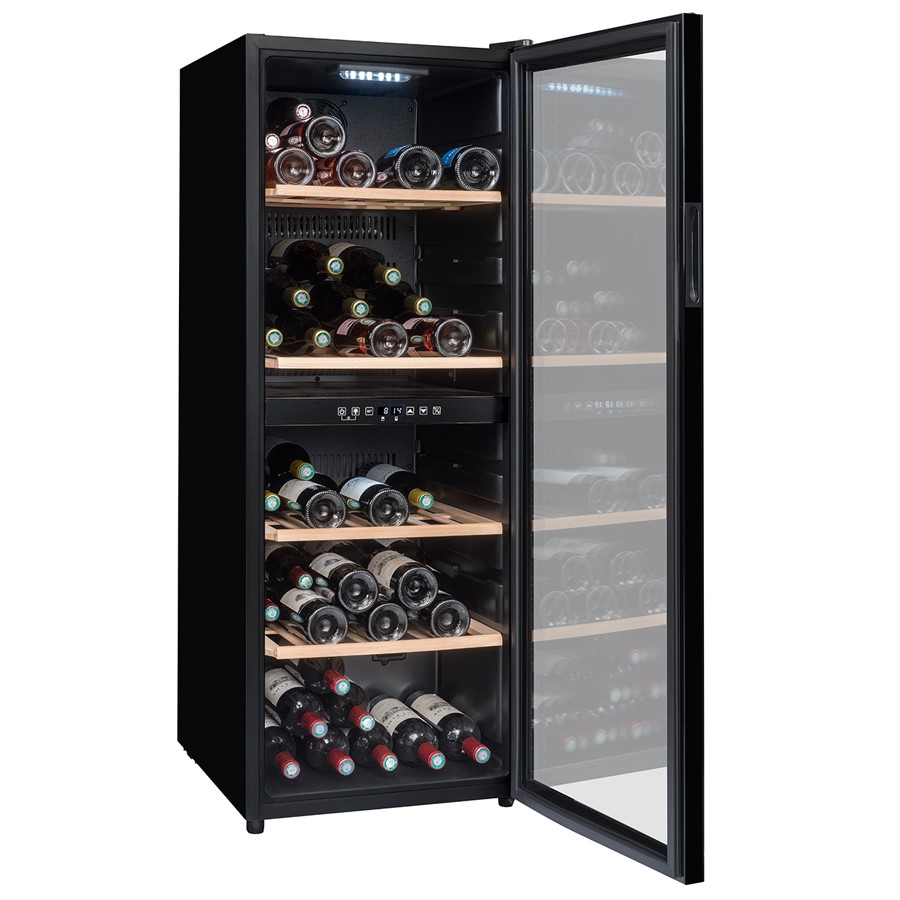 additioanl image for  Sommeliere Wine Cooler Black 86 Bottles 
