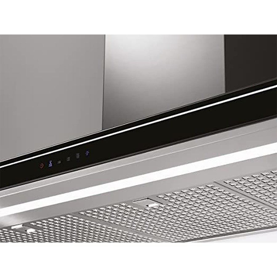 additioanl image for  Falmec Wall Hood Luce Black Glass 90 cm 