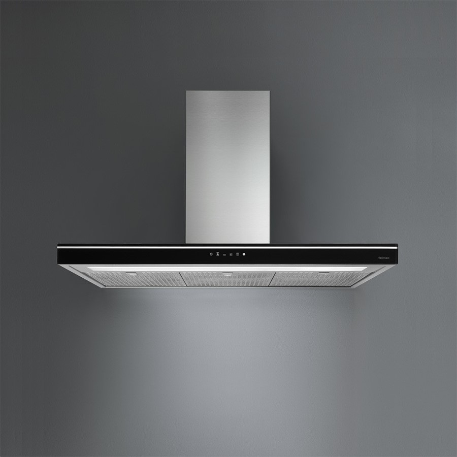 additioanl image for  Falmec Wall Hood Luce Black Glass 90 cm 