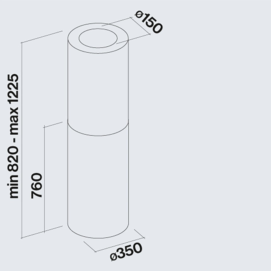 additioanl image for  Falmec Island Hood Polar 