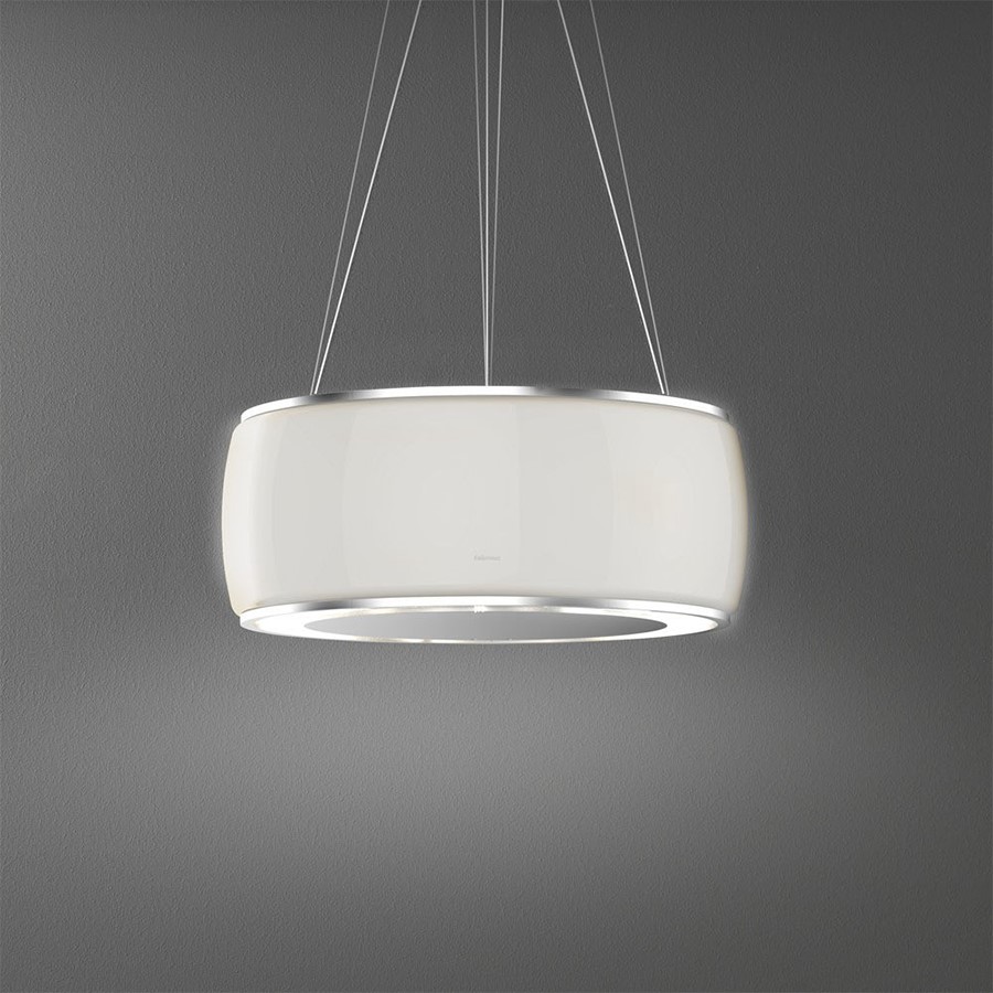 additioanl image for  Falmec Island Hood Soffio White 58 cm 