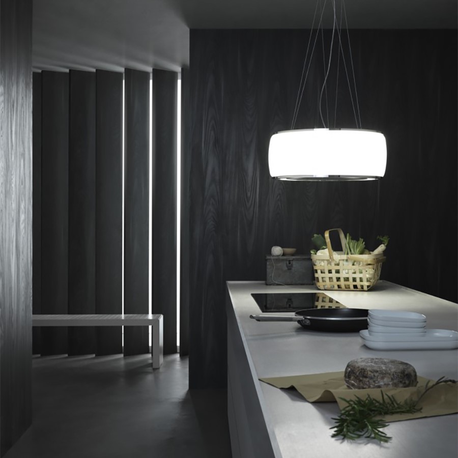 additioanl image for  Falmec Island Hood Soffio White 58 cm 