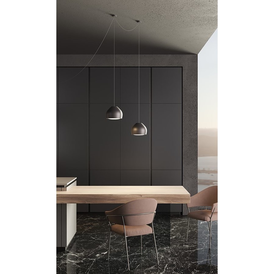 additioanl image for  Falmec Sophie Lamp Anthracite 22 cm 