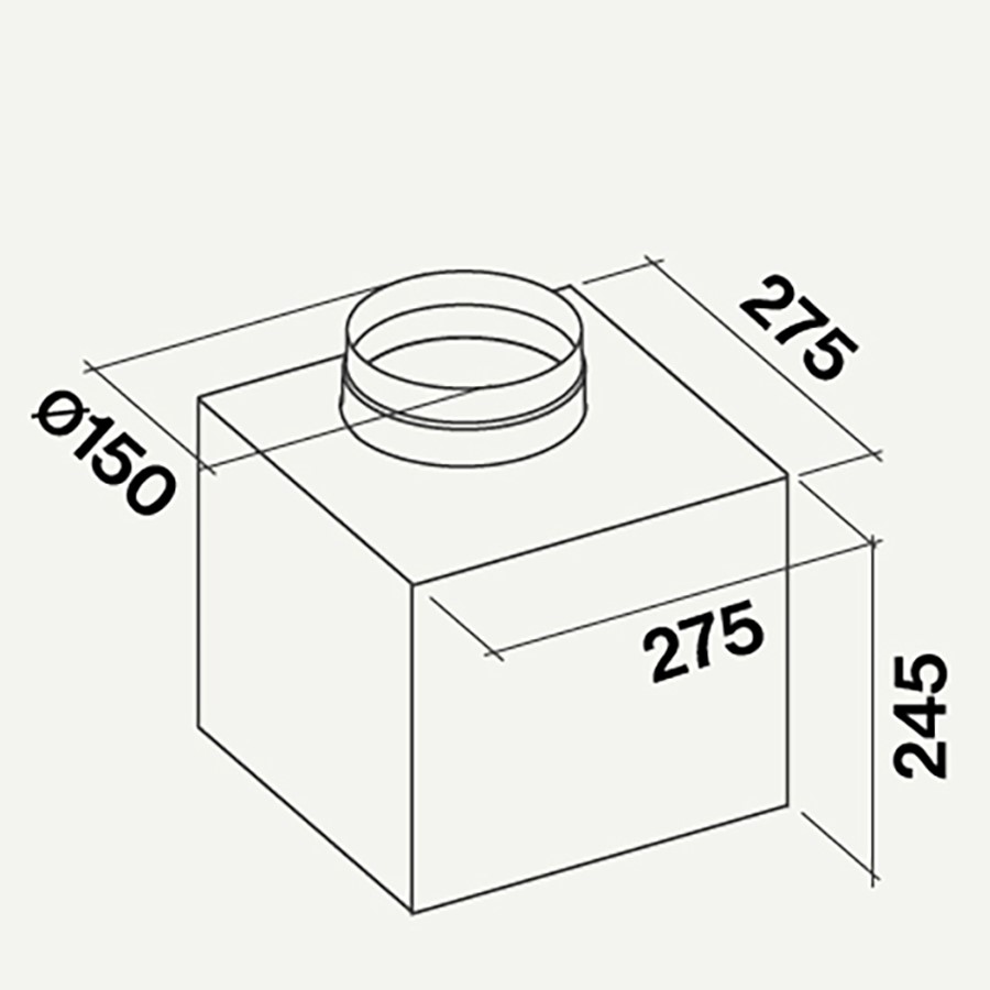 additioanl image for  Falmec Remote Under-Roof Motor 