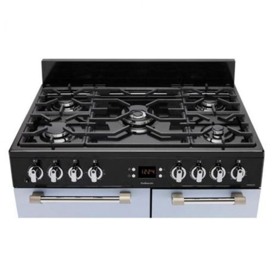 additioanl image for  Leisure 90cm Dual Fuel Range Cooker Blue 