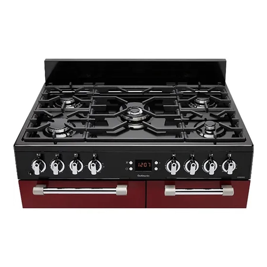 additioanl image for  Leisure 90 cm Dual Fuel Range Cooker Red 