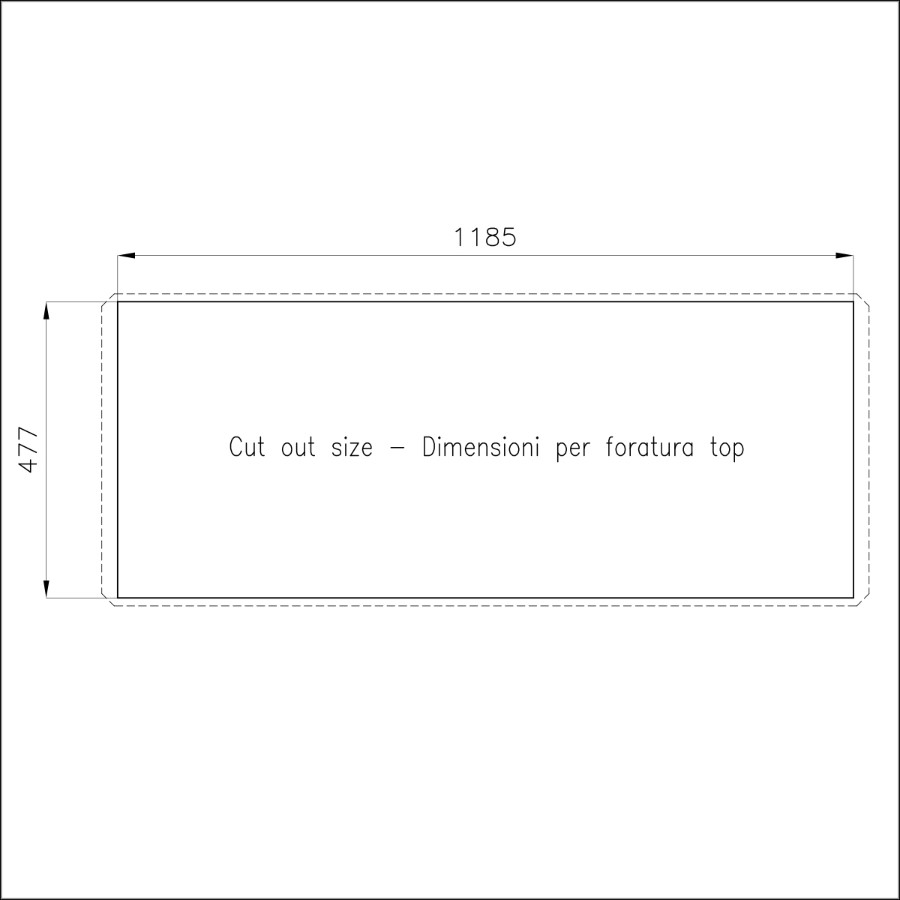 additioanl image for  Foster Sink Happy Hour UM S/S 124x51cm 