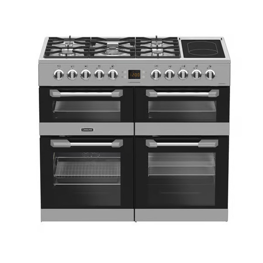 additioanl image for  Leisure 100 cm Dual Fuel  Cooker S/Steel 
