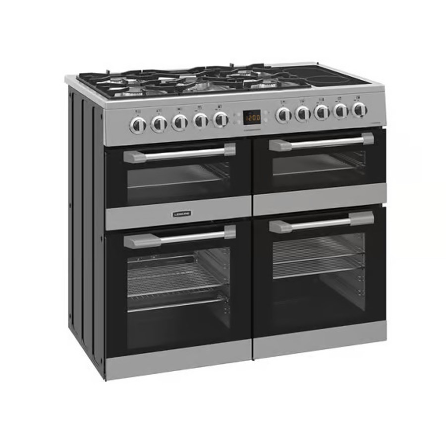 additioanl image for  Leisure 100 cm Dual Fuel  Cooker S/Steel 