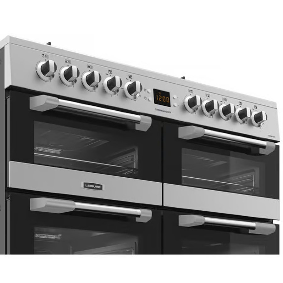 additioanl image for  Leisure 100 cm Dual Fuel  Cooker S/Steel 
