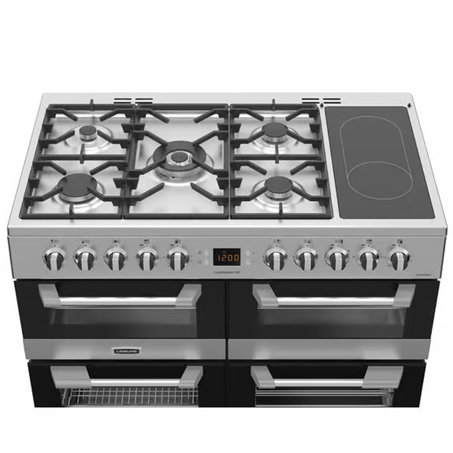additioanl image for  Leisure 100 cm Dual Fuel  Cooker S/Steel 