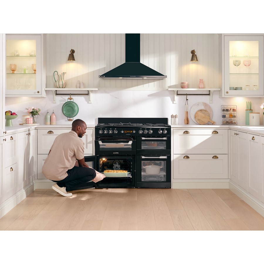 additioanl image for  Leisure 110 cm Dual Fuel Cooker Black 