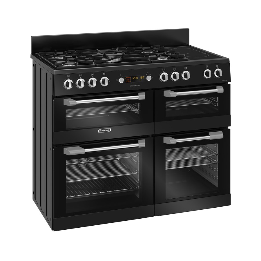 additioanl image for  Leisure 110 cm Dual Fuel Cooker Black 