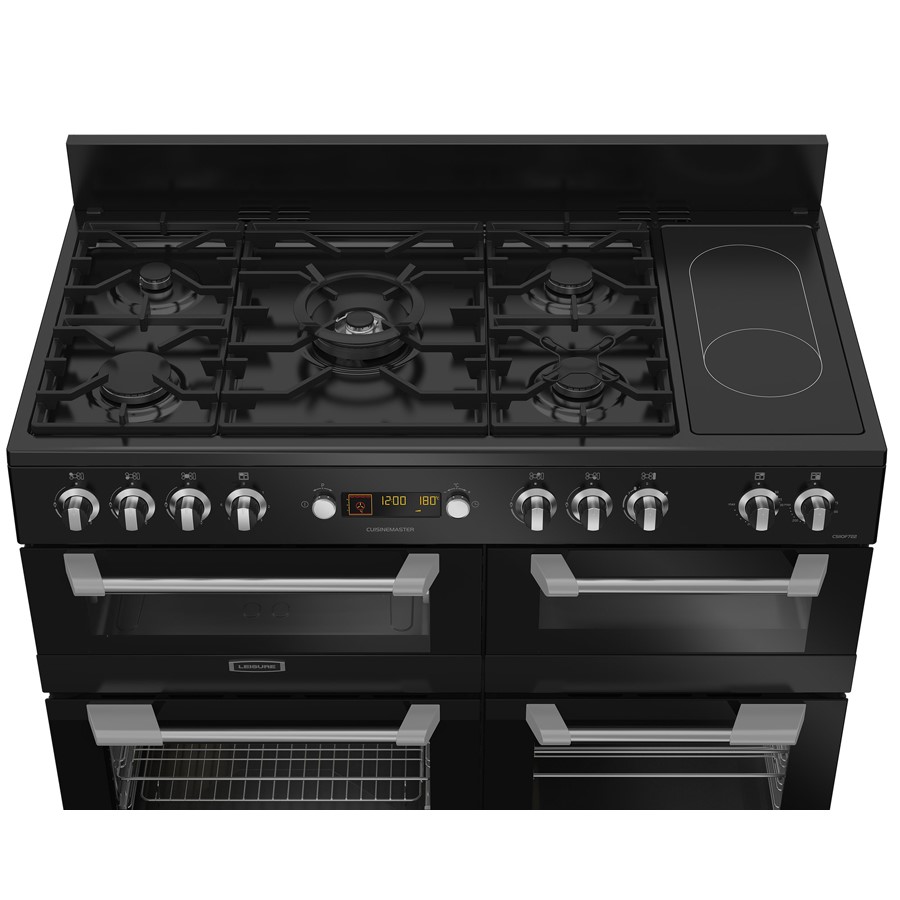 additioanl image for  Leisure 110 cm Dual Fuel Cooker Black 